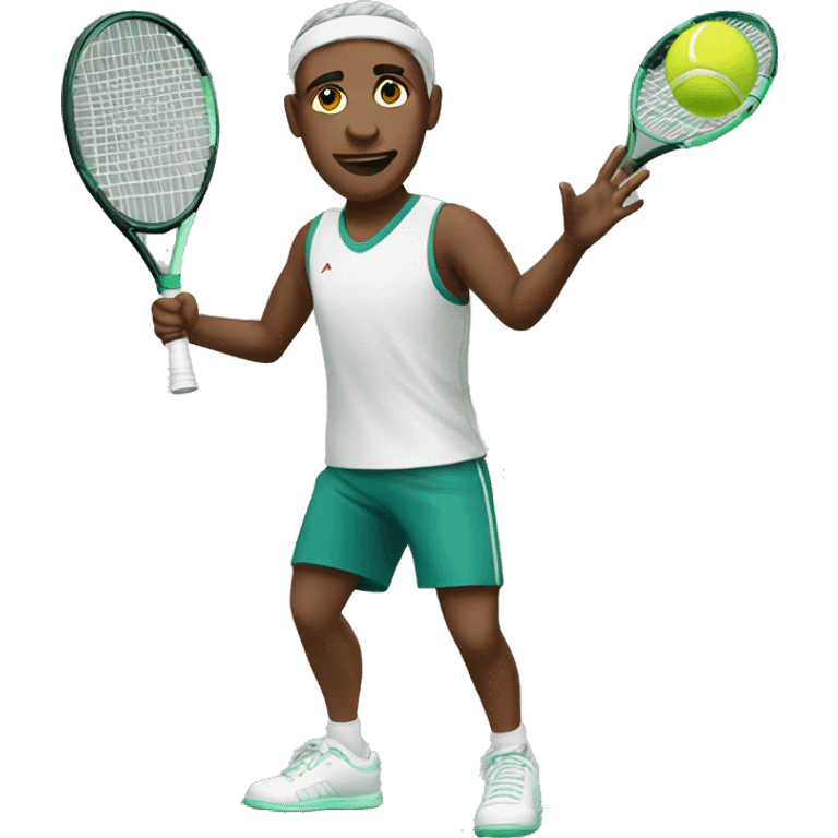 Tennis player emoji