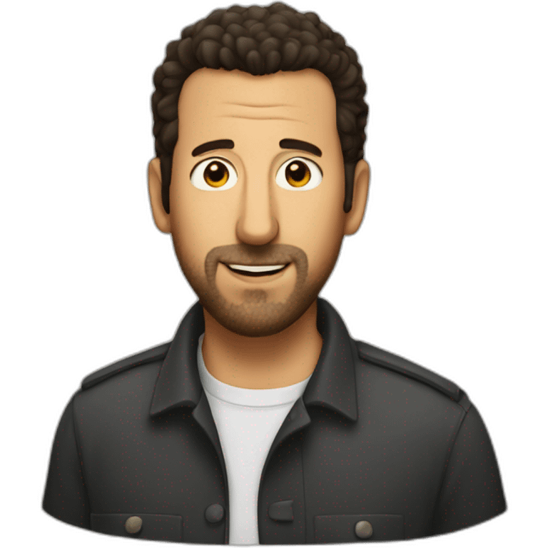 Adam sandler with a beard emoji