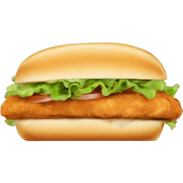 Chicken sandwich  emoji