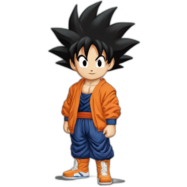 Son goku vetements nike emoji