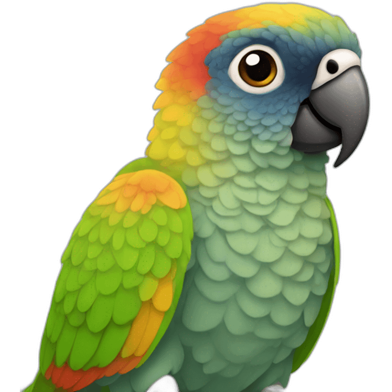 Conure emoji