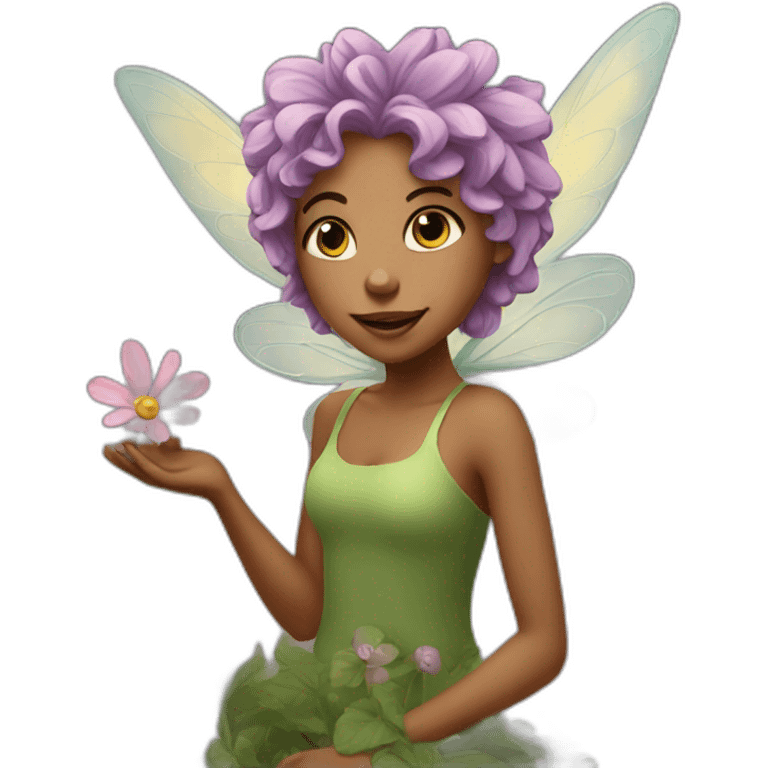 Local garden fairy  emoji