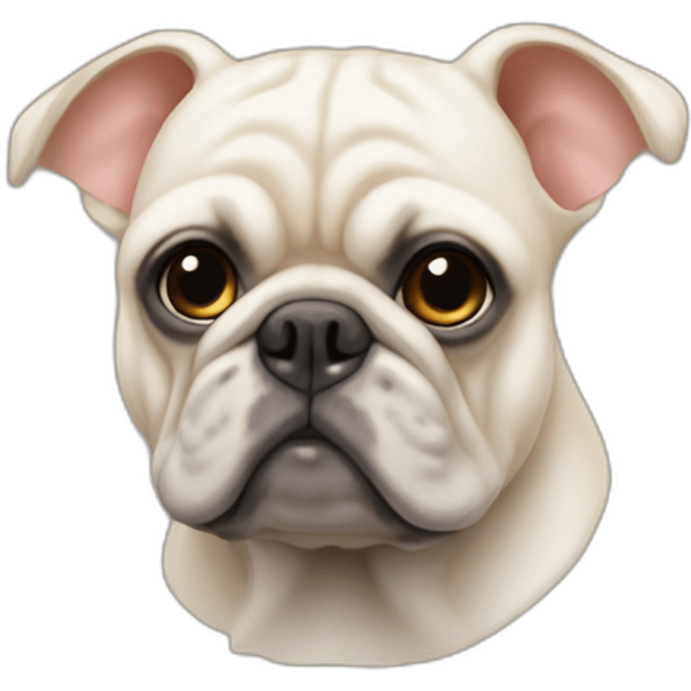 brachycephalic in profile emoji