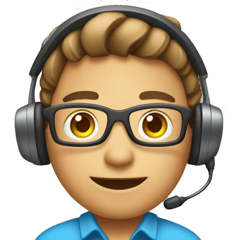 Customer service support tech  emoji