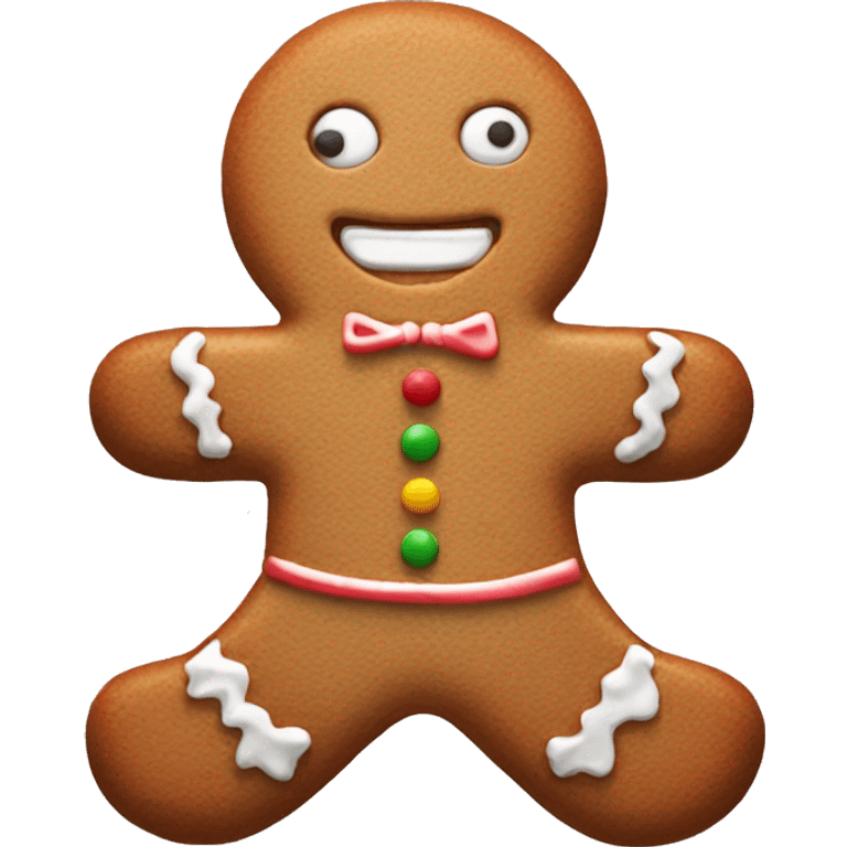 gingerbread cookie emoji