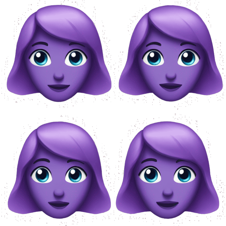 Diamant violet emoji