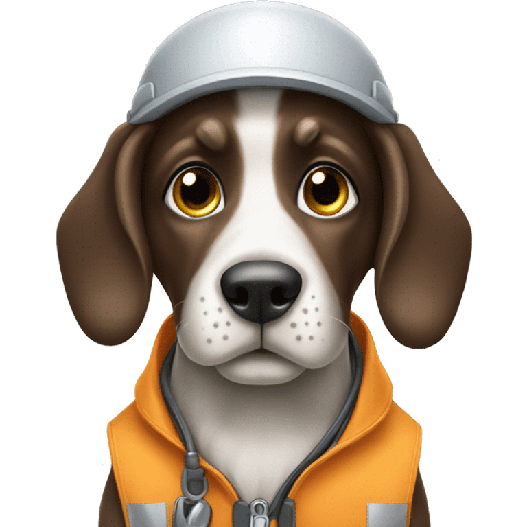 technical support engineer dog emoji