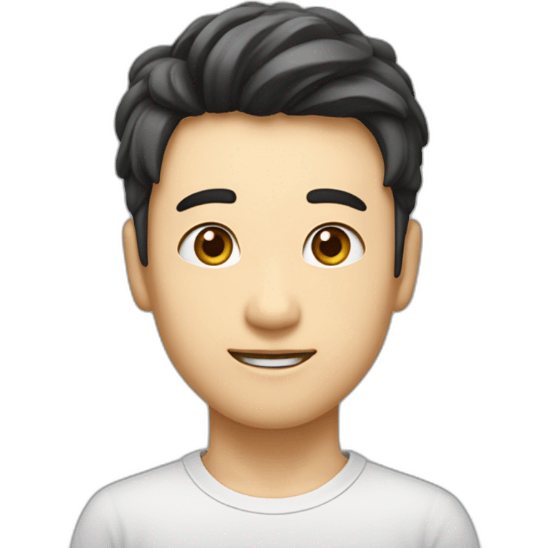 수강신청에 관심 많은 귀여운 대학생 emoji