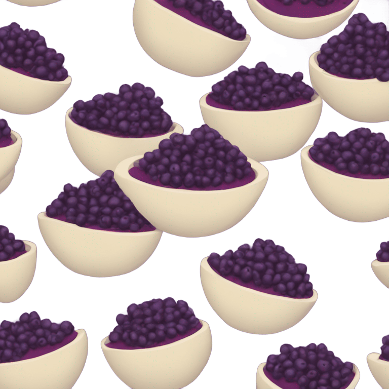 acai bowl aesthetic emoji