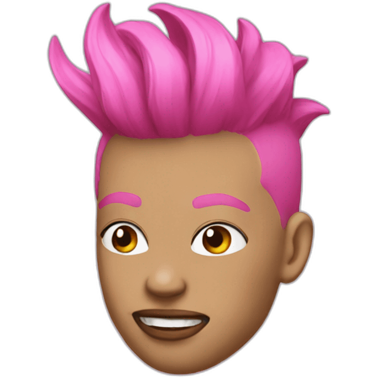 punk-pink emoji