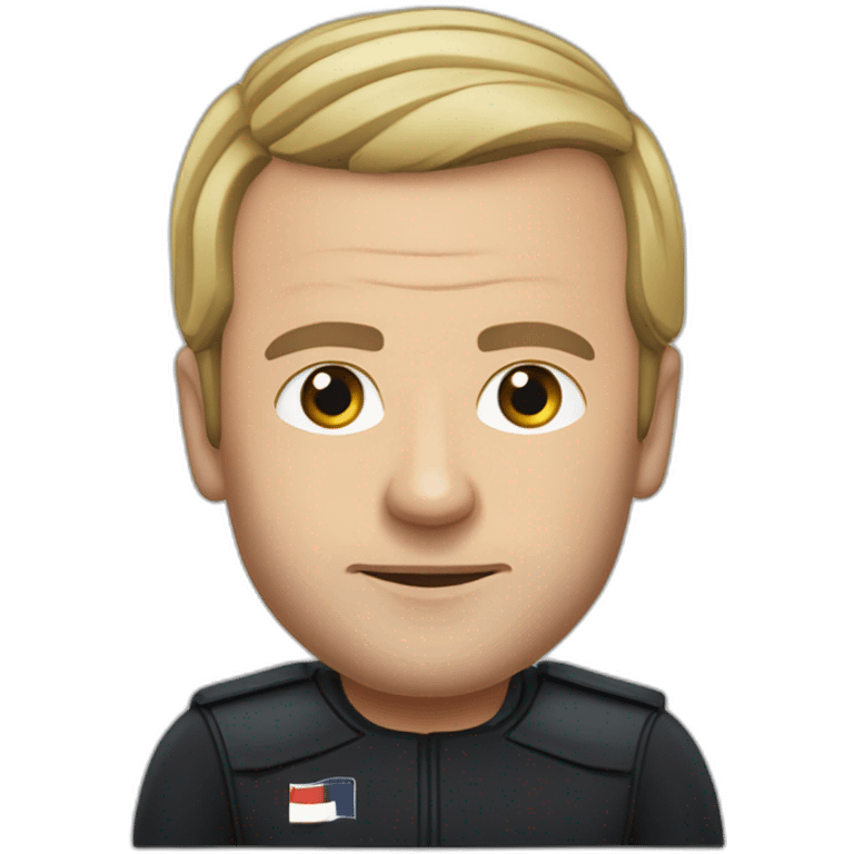 echec macron contre haaland emoji