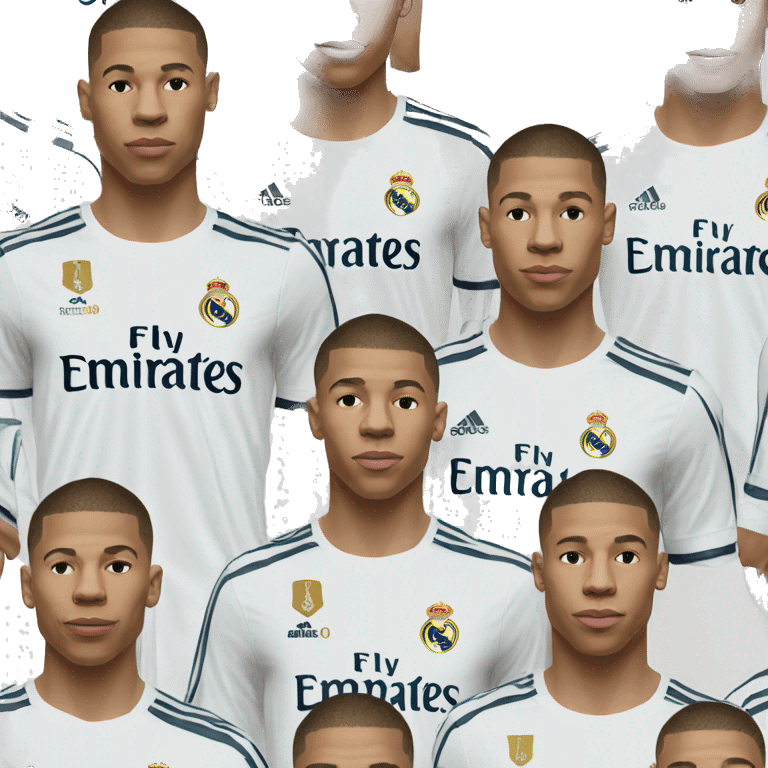 mbappe real madrid shirt 64x64px emoji