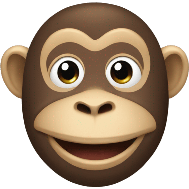 Choir monkey emoji