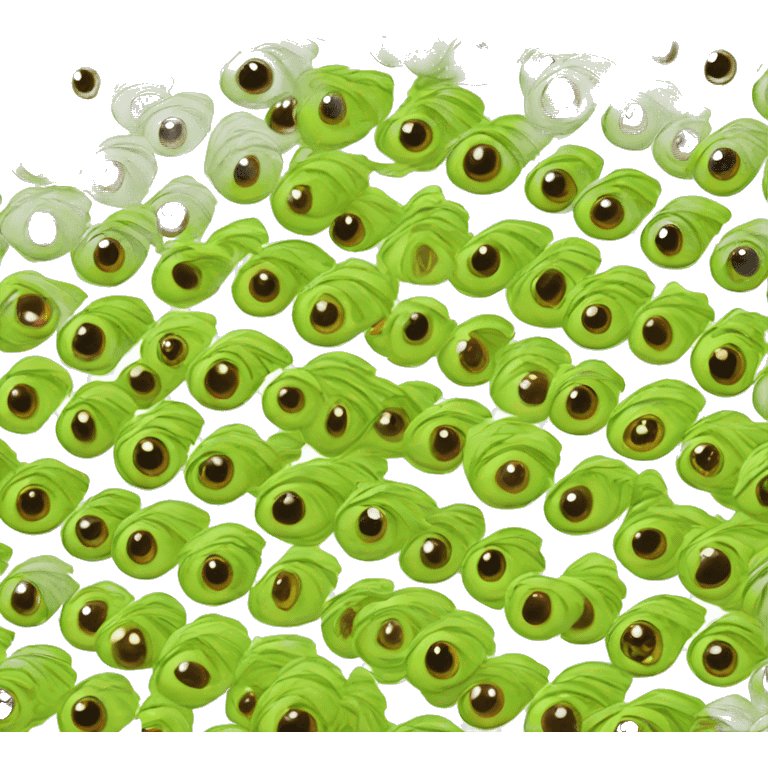 emoji eyes of kiwi emoji