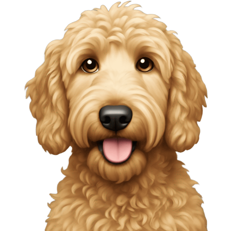 Golden doodle emoji