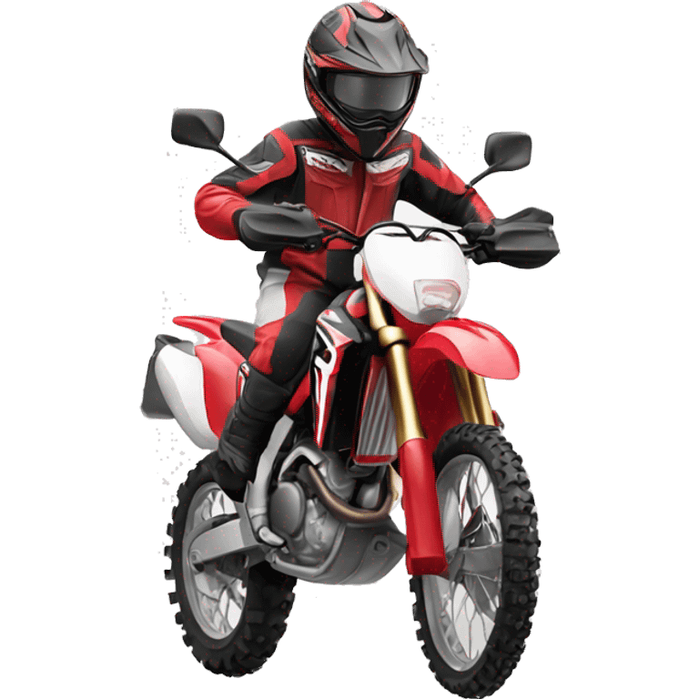 Honda dirtbike emoji