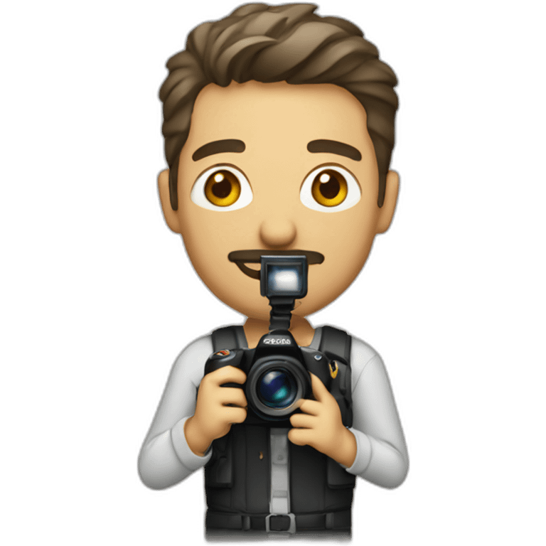 Male photographer emoji