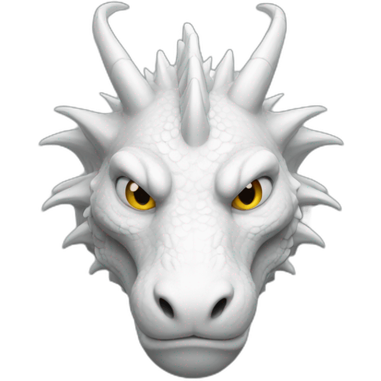 White dragon emoji