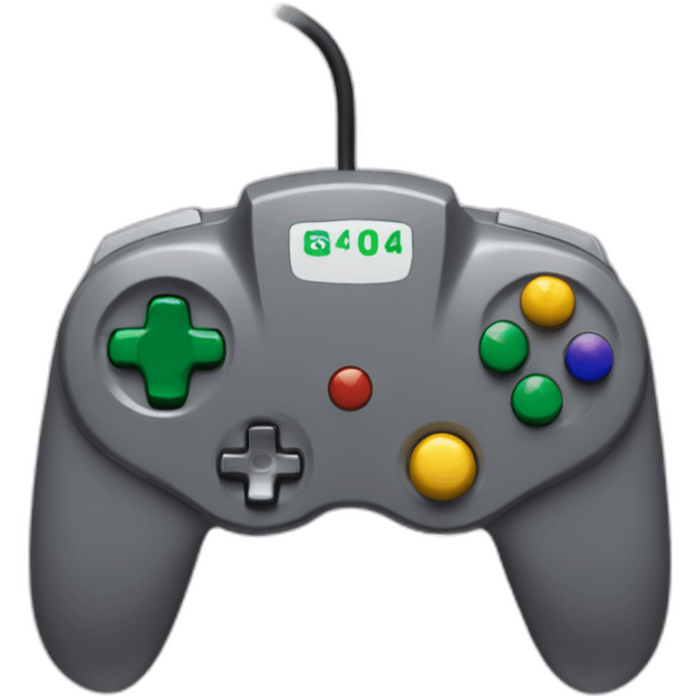 N64 controller emoji