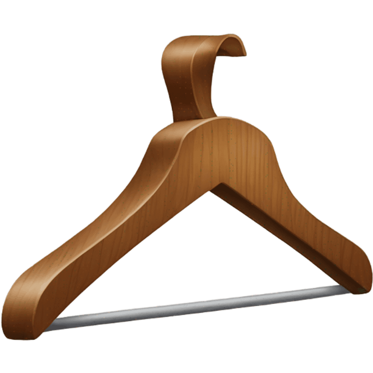 wooden coat hanger emoji