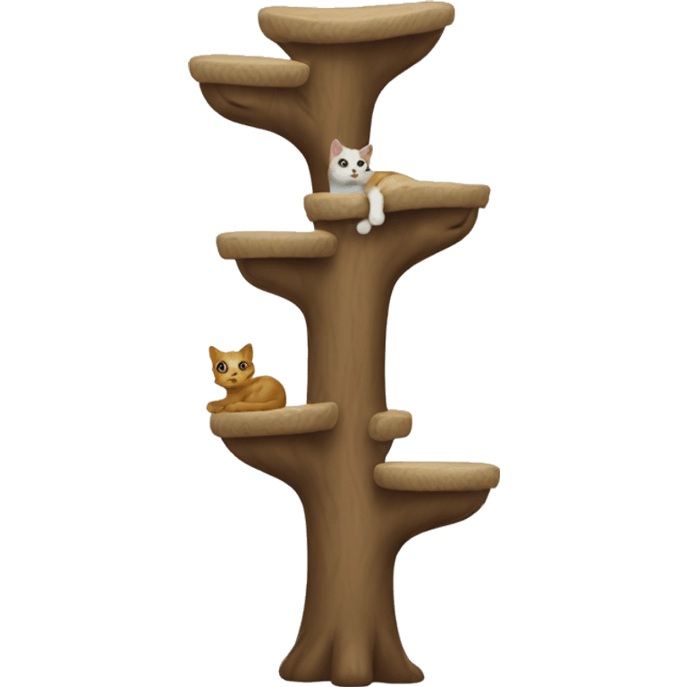 Cat tree emoji