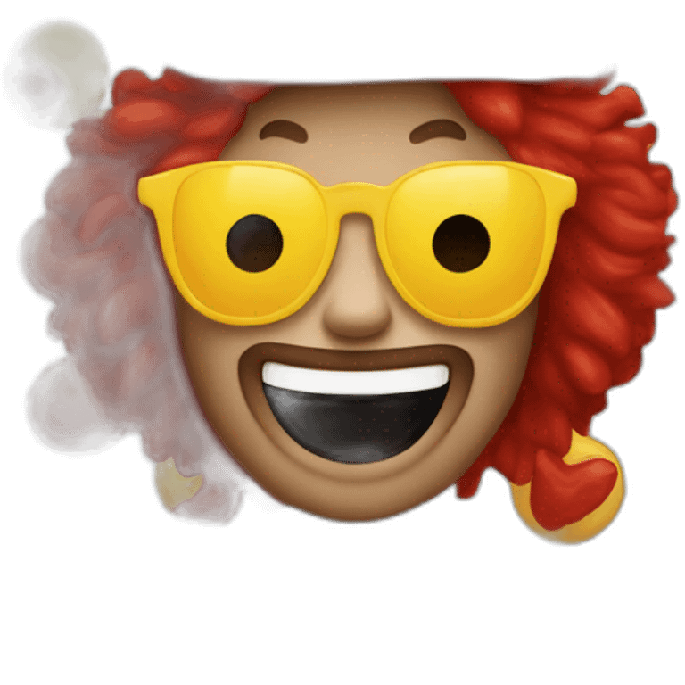 Ronald McDonald emoji