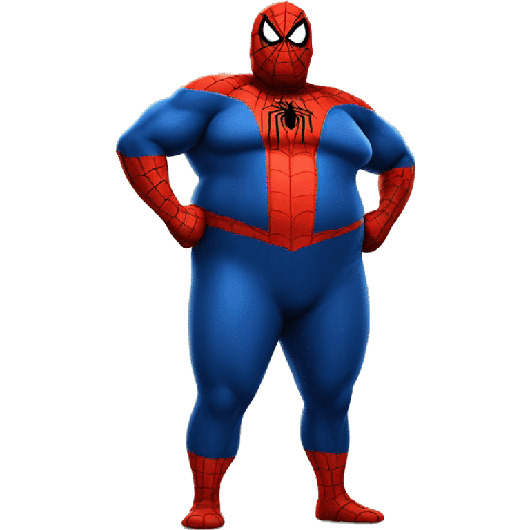 Fat fat fat spiderman emoji