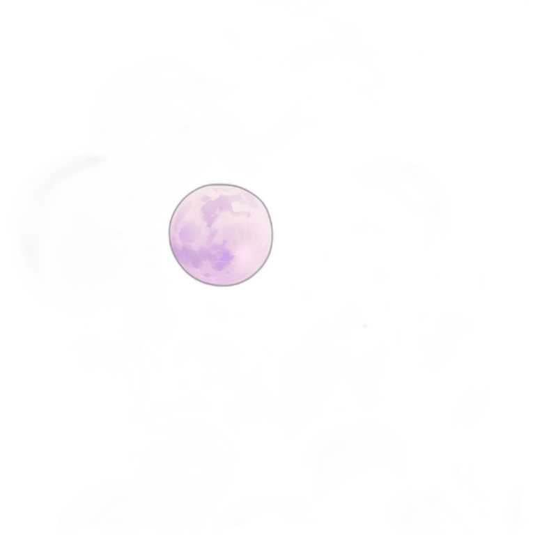 Moon purple emoji