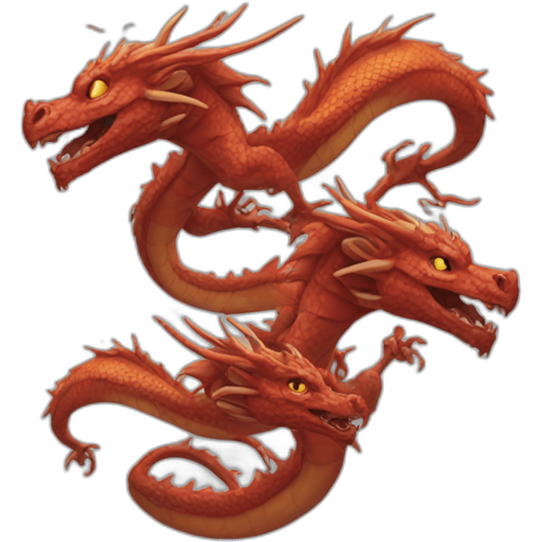 three-head-dragon emoji