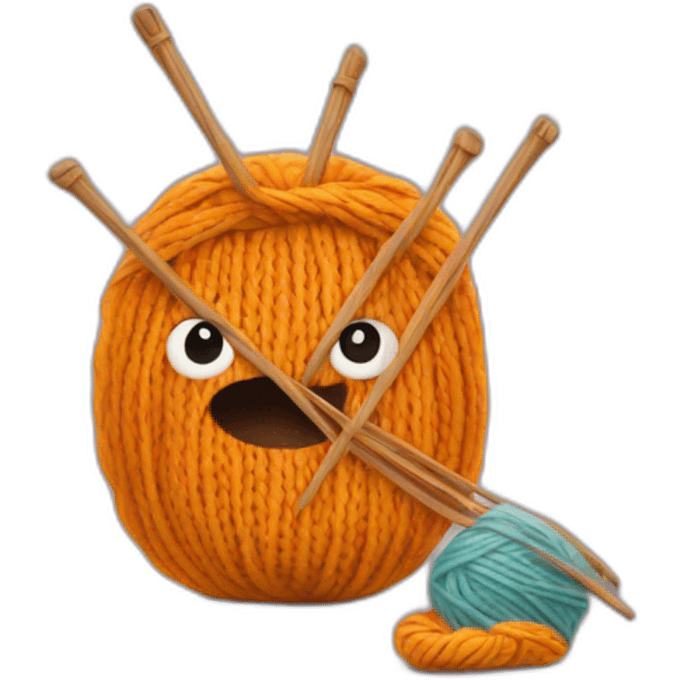 knitting emoji