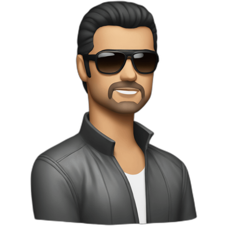 George Michael young emoji