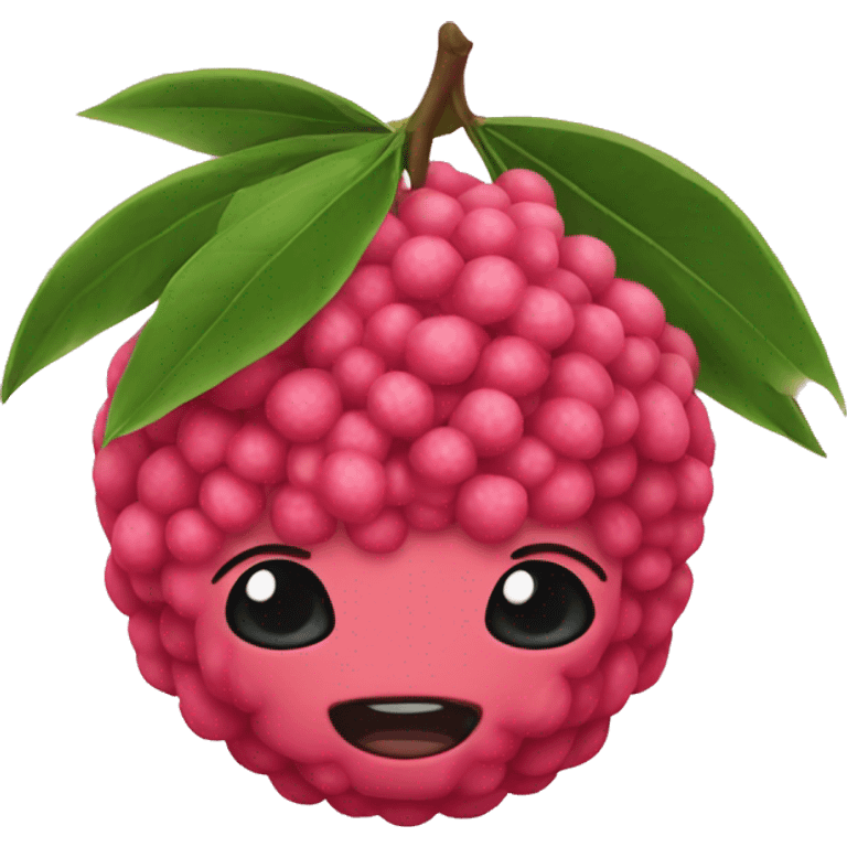 Lychee emoji