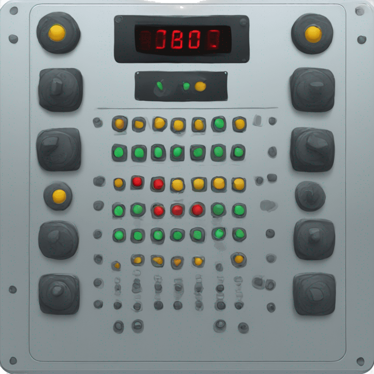 control panel of the ship  emoji