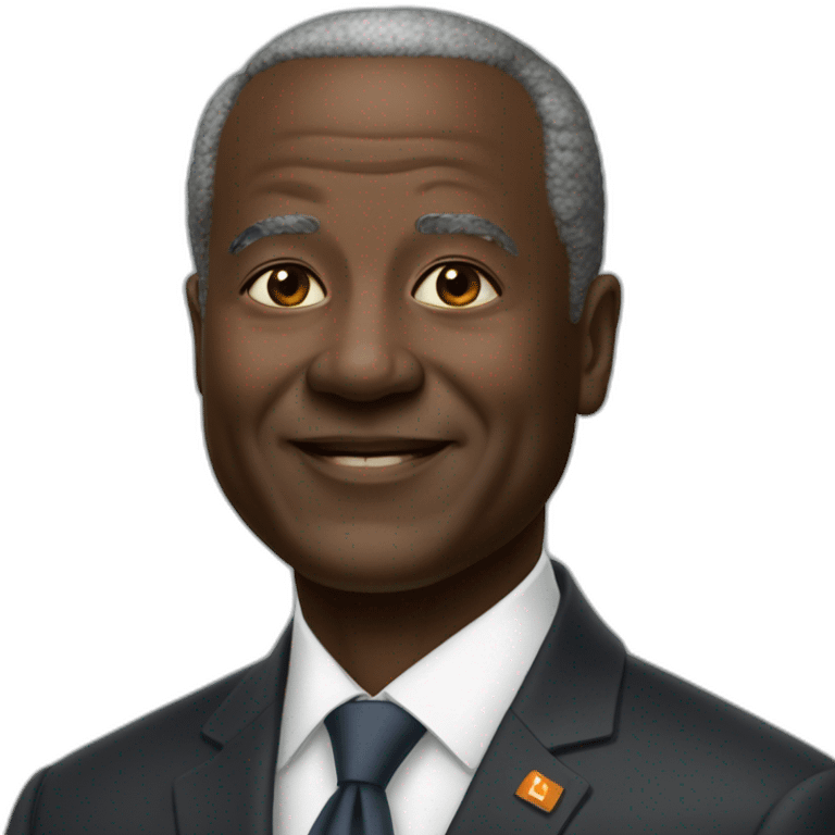 Président de cote d'ivoire  emoji