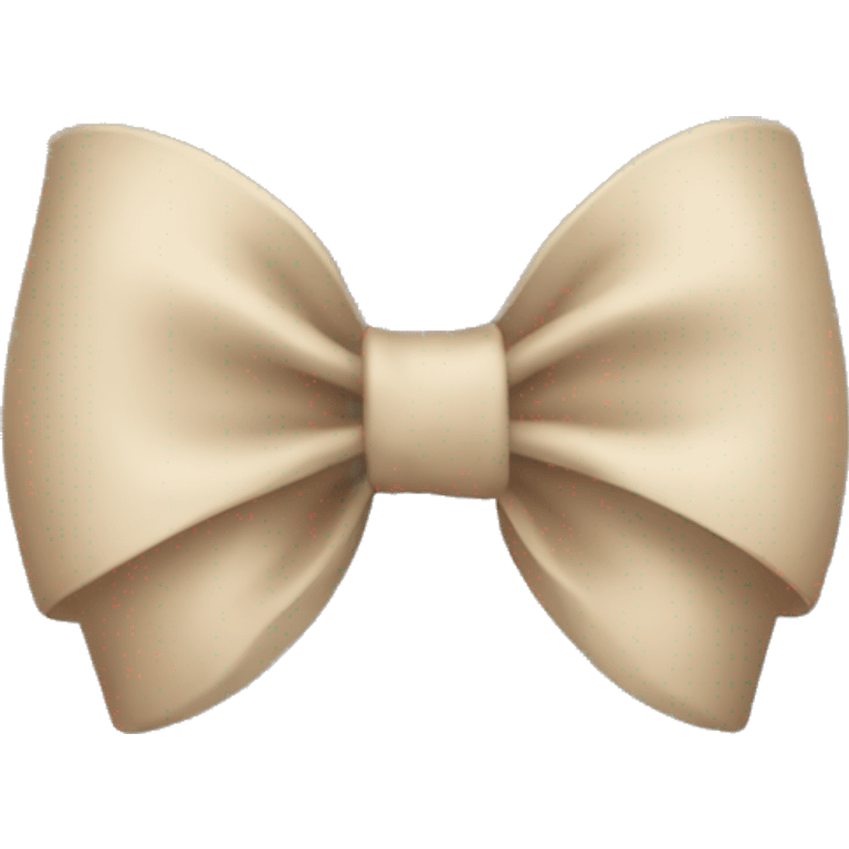 Neutral bow emoji