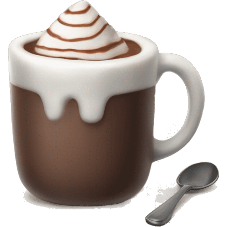 Hot cocoa cottage core emoji