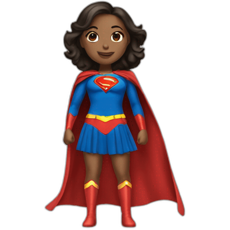 Super girl emoji