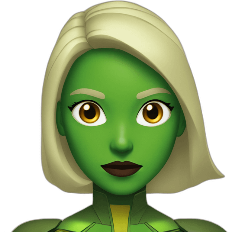 Martian Manhunter girl emoji