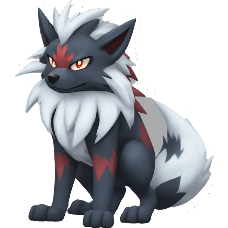  Incineroar Zoroark Lycanroc Fakemon emoji