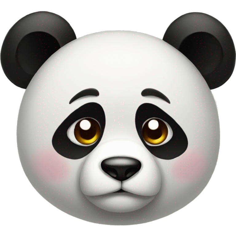 Panda sad emoji