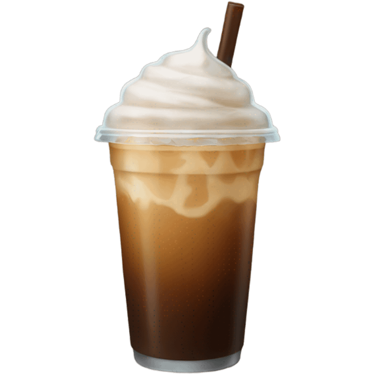 Iced coffee emoji