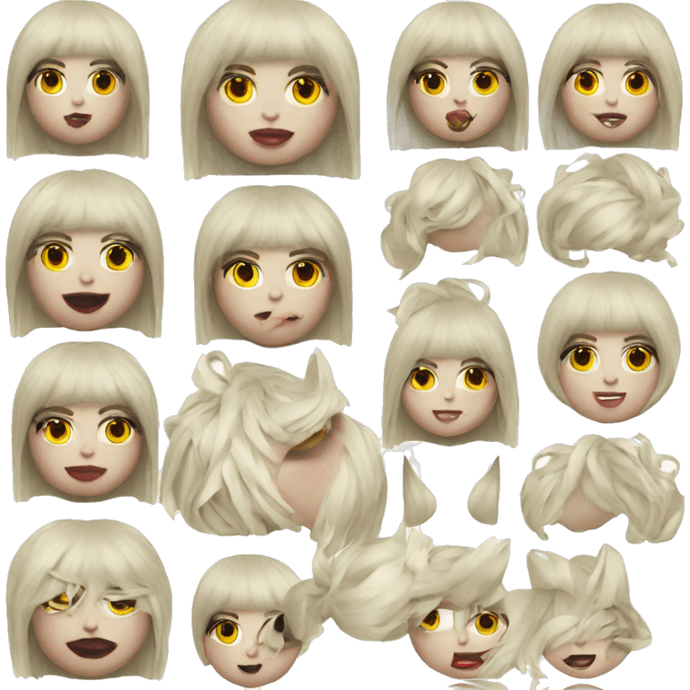 Lady Gaga era the fame monster emoji