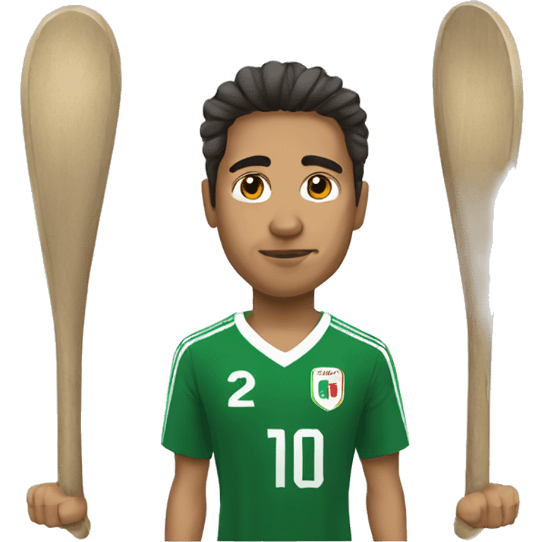 soccer player mexican emoji