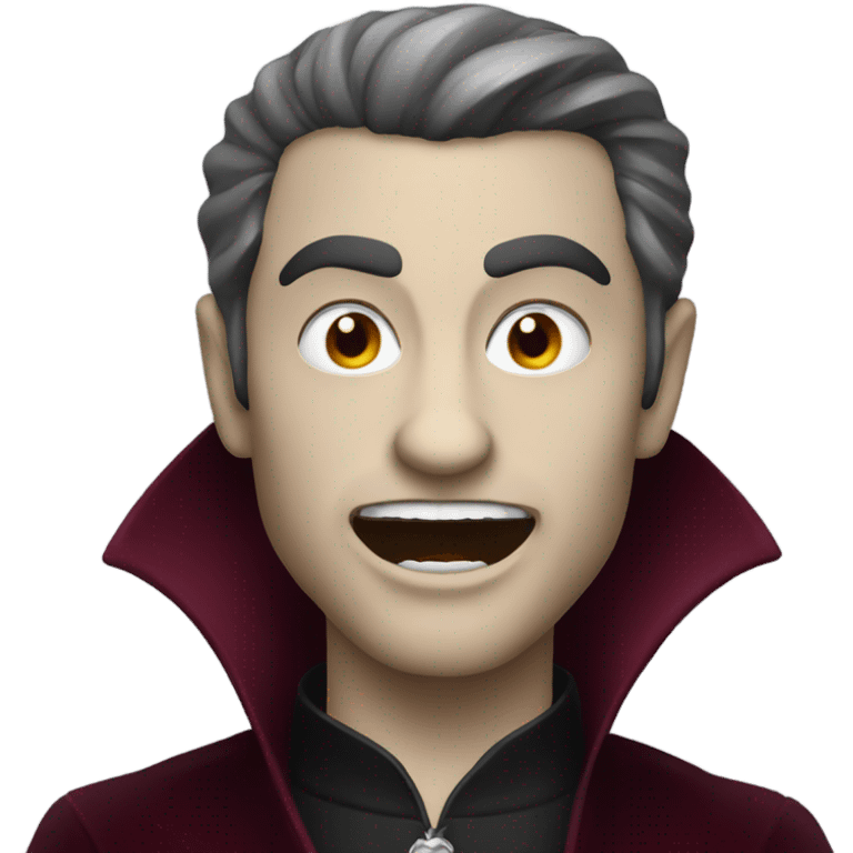 Vampire  burgundy emoji