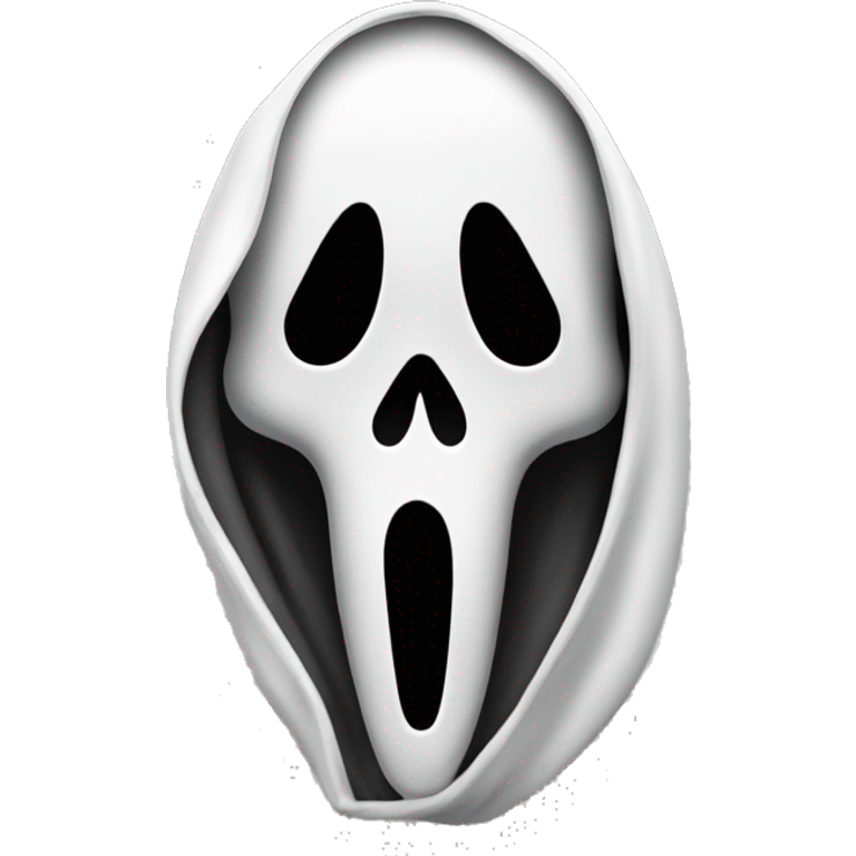 Ghostface from scream emoji