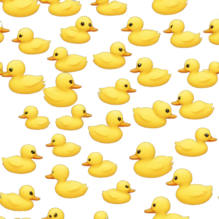 ducklings emoji