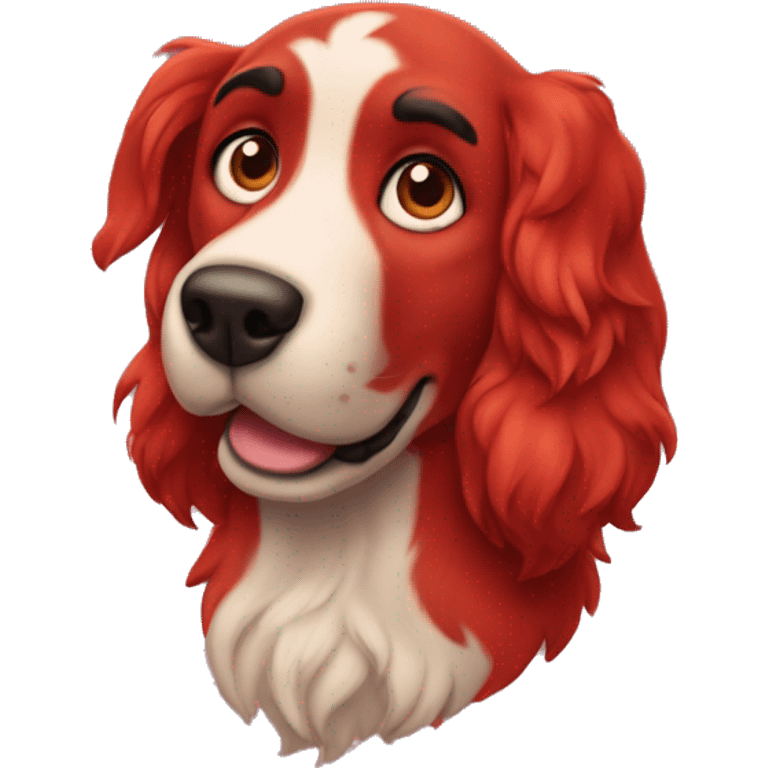 CLIFFORD RED DOG emoji