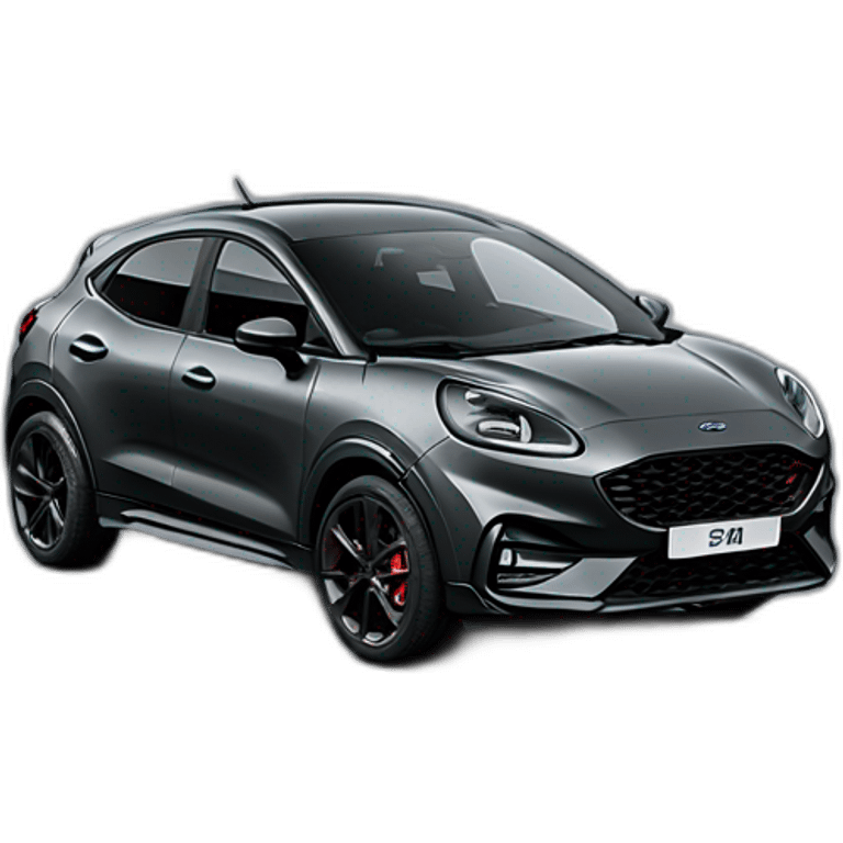 ford puma st-line-x dark grey emoji