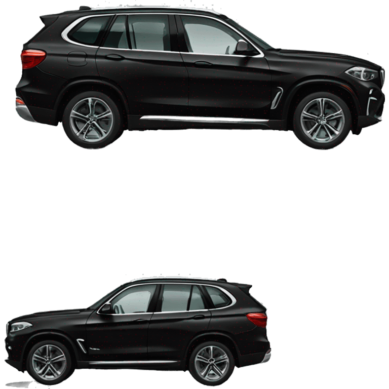 Black BMW SUV emoji