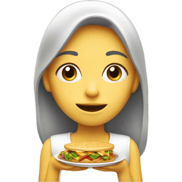 hungry girl emoji